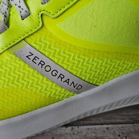 Cole Haan Zerogrand Neon Yellow Mens Winner Tennis Sneaker Size 10 Shoe C34012 - Picture 3 of 16